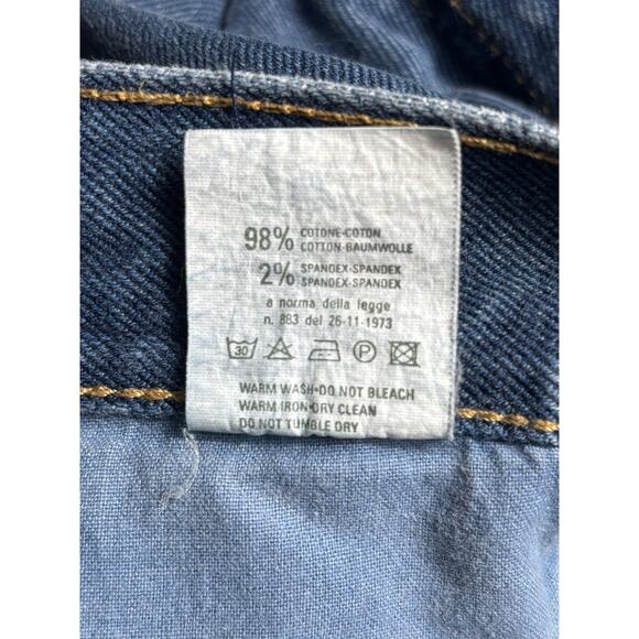 Versace Couture Jeans Mens 35 Straight Leg Made Italy Signature Medusa *READ - Picture 4 of 9